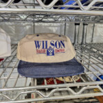 Wilson Trailer Company beige and navy cap
